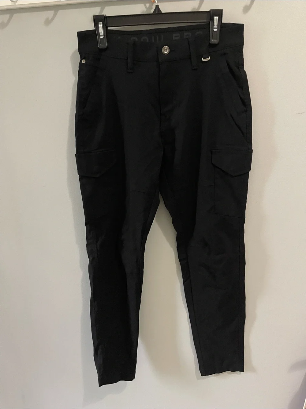 Projek Raw Mens Bungeeflex Cargo Pants black Classic Fit  144101 Size 30